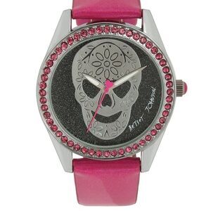 Betsey Johnson  skull watch